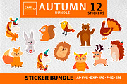 Bundle Animals SVG for Autumn Craft, an Illustration by LaserCutano (Thumbnail 10 of 10)