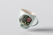 Chibi Halloween Zombie Art Sticker 5, an Illustration by vectstudio (Thumbnail 3 of 3)