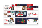 Winter Christmas PowerPoint Template, a Presentation Template by Brandearth RRGraph (Thumbnail 5 of 8)