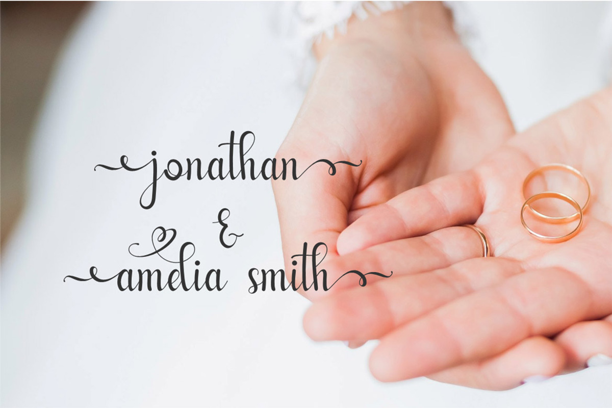 Jonathan Smith Script Font, a Script Font by BOOSH Studio (Photo 3 of 11)