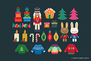 Cute Little Christmas, an Object Graphic by PixelPaperPrints (Thumbnail 4 of 7)