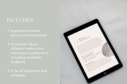 Perimenopause Ebook Canva Template, a Presentation Template by Naturopath Hub (Thumbnail 5 of 9)