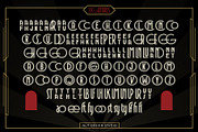 Decola Art Deco Typeface, a Serif Font by alit design (Thumbnail 12 of 15)