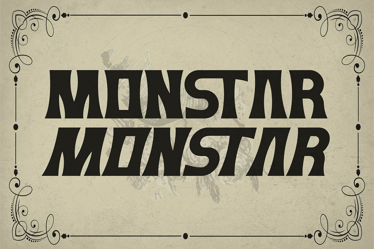 Monstar Display Font, a Sans Serif Font by Storytype Studio (Photo 2 of 15)