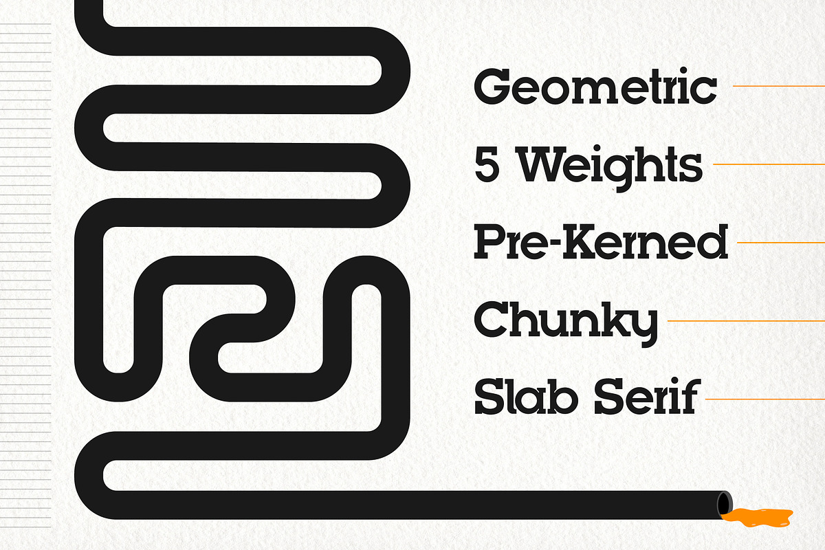 Pipe Slab - Slab Serif Typeface, a Font by Lateral Design (Photo 6 of 15)