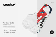 No show Socks Mockup Set, a Product Mockup by Creatsy (Thumbnail 1 of 8)