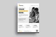 Corporate Flyer, a Flyer Template by CreativeZoom (Thumbnail 2 of 4)