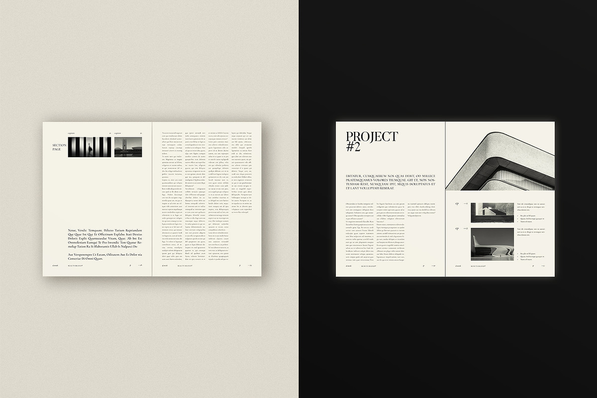 Architecture Magazine Template, a Magazine Template by ArtisanaAura (Photo 12 of 15)