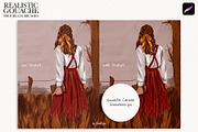 Realistic Gouache Procreate Brushes, a Brush Add-On by owlasya (Thumbnail 5 of 8)