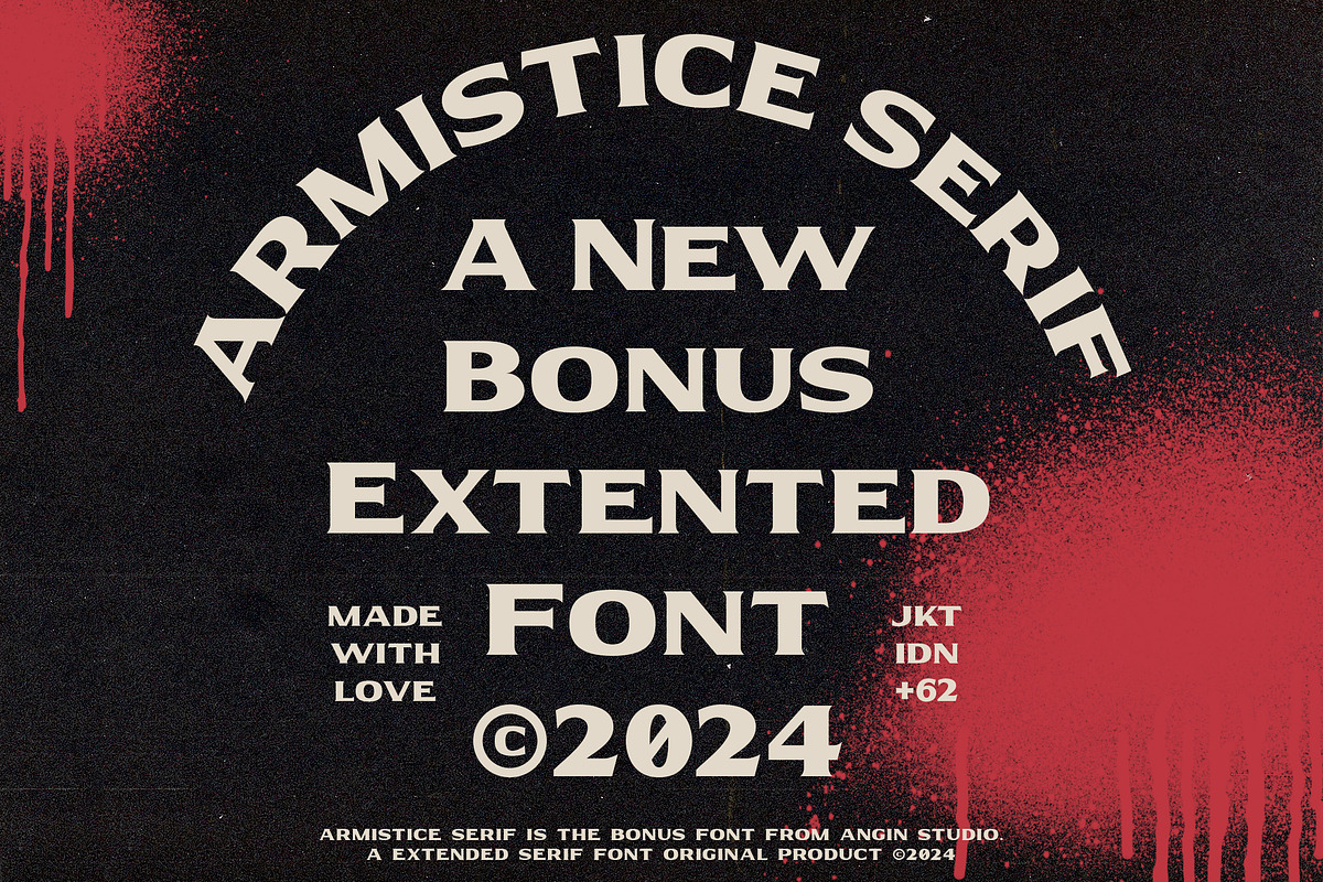 Armistice Condensed Blackletter, a Blackletter Font by Angin Studio (Photo 3 of 17)