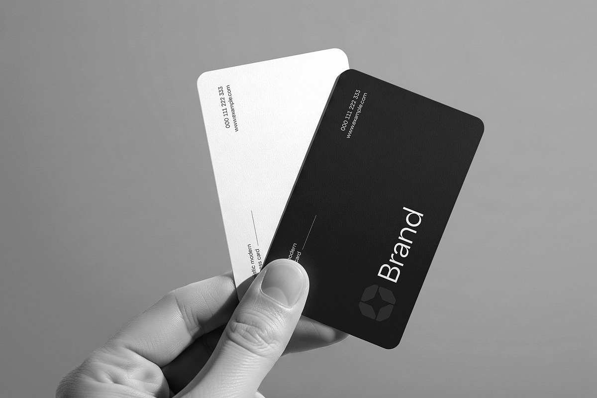 Modern Business Card Mckup Set, a Product Mockup by graphypix (Photo 4 of 4)
