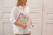 Floral Journal Cover Template, a Magazine Template by Manifesto Design Gallery (Thumbnail 3 of 5)