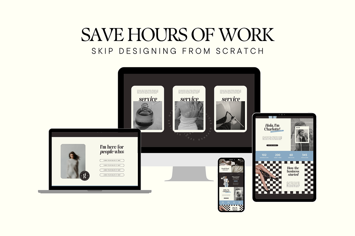 Canva Website Template, a Landing Page Template by Anna Design Studio (Photo 8 of 8)
