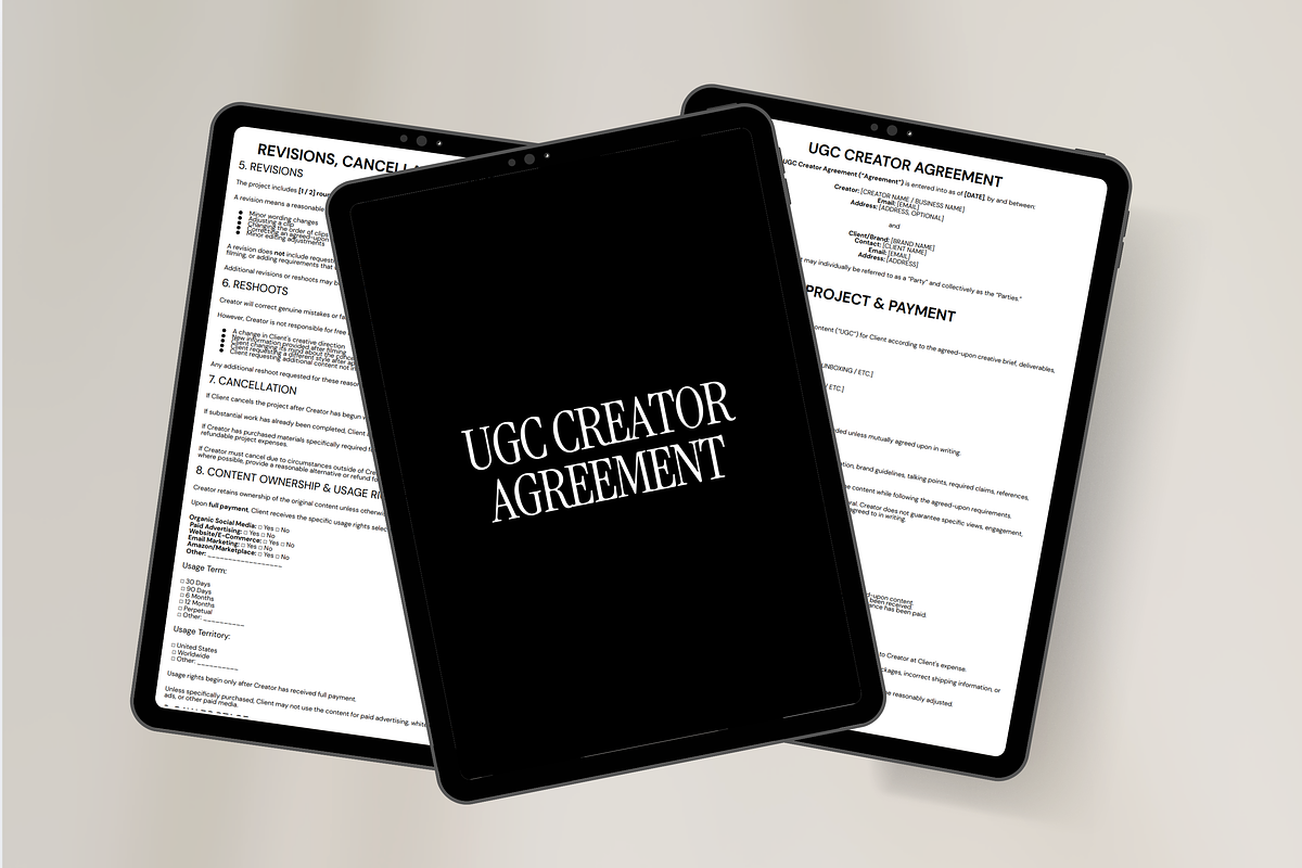 Ugc Portfolio | Ugc Website Template, a Social Media Template by Design Driven Media (Photo 5 of 12)