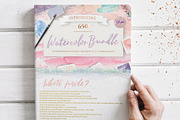 Watercolor Textures kit, an Object Graphic by Photohacklovers (Thumbnail 20 of 21)