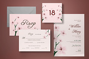 Wedding Invitation Set, an Invitation Template by graphicook (Thumbnail 2 of 3)