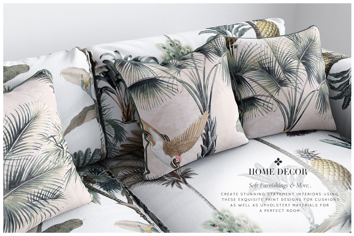Exotic, Elegant Tropical Prints, a Pattern Graphic by Pink Linen (Photo 11 of 12)