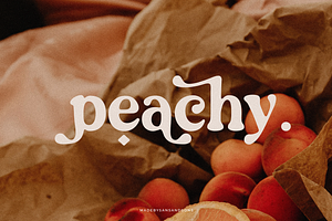 Groovy Fruity - Retro Serif