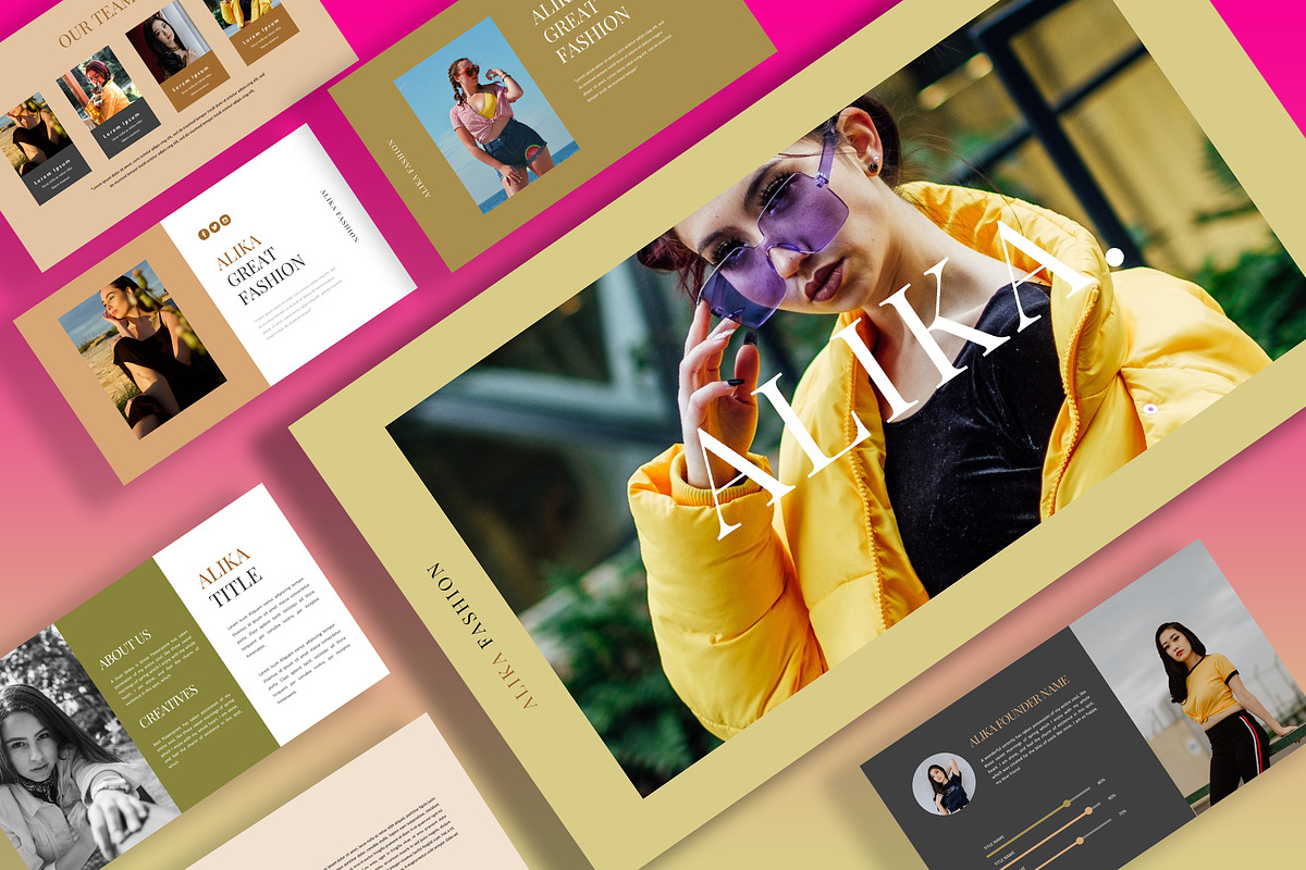 Alika Branding Keynote, a Presentation Template by Infinity Vector Studio (Photo 5 of 5)