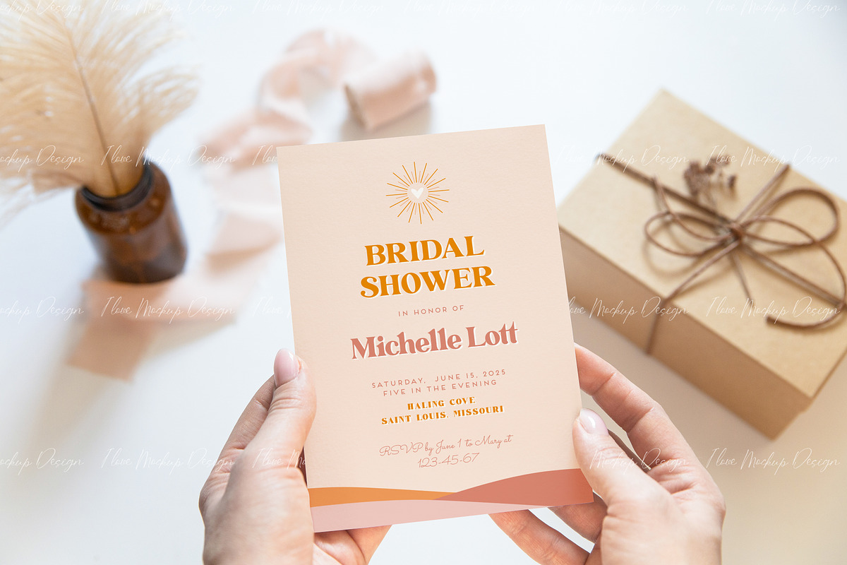 5x7 Card Mockup,Hand and Card Mockup, a Product Mockup by ILoveMockupDesign (Photo 6 of 10)