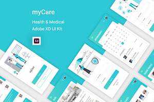 Health & Medical Adobe XD  App