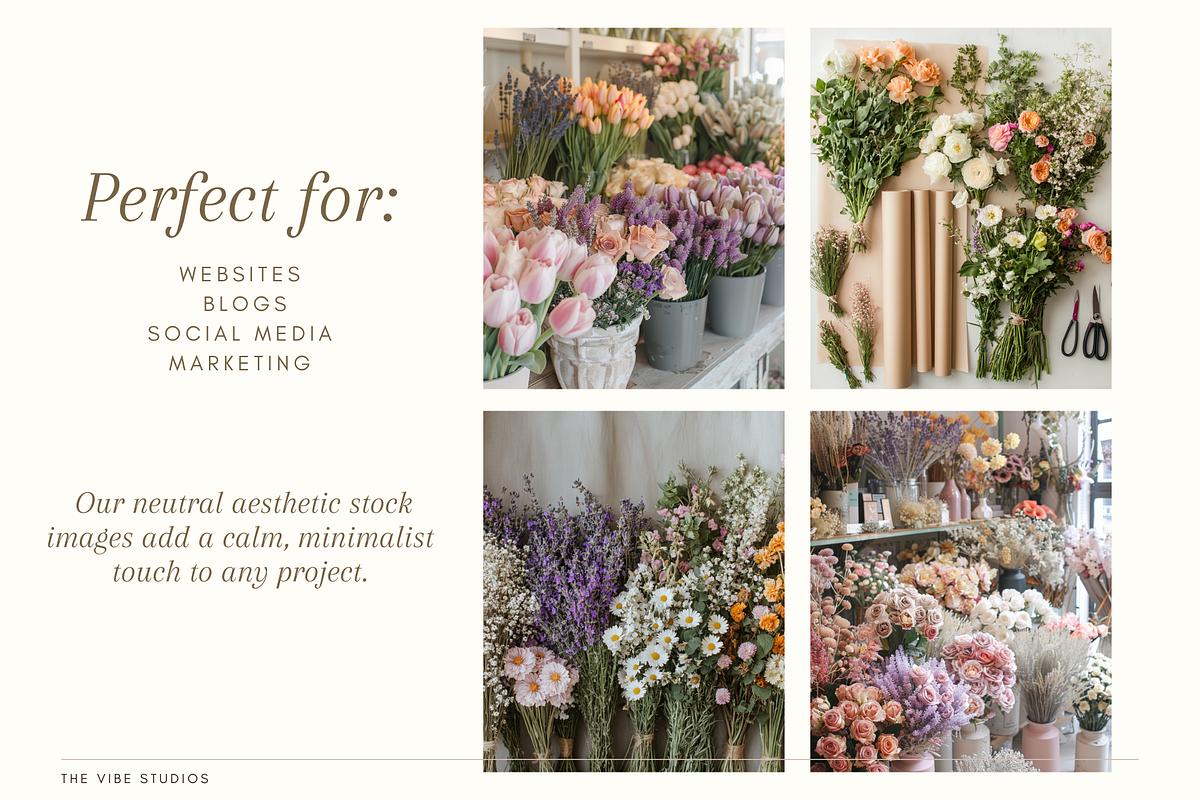 Flower Shop Stock Photos, a Photo by The Vibe Studios (Photo 5 of 8)