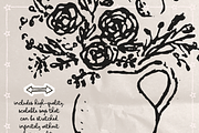 Thanksgiving Clipart, Dinner Set, a Seasonal Illustration by The October Creative (Thumbnail 4 of 7)
