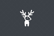 Minimalist Deer Icon Stag, an Animal Illustration by Vectorium Studio (Thumbnail 3 of 4)