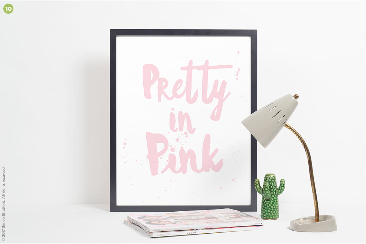 Frame mockup, a Print Template by Itsmesimon (Photo 5 of 7)