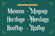 Allergic - Vintage Font, a Blackletter Font by Viswal Studio (Thumbnail 6 of 6)