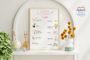 Wedding Timeline Clipart & Quotes