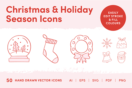 Christmas & Holiday Season Icons