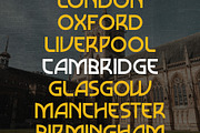Grayson - 1940s Art Deco Typeface, a Sans Serif Font by HipFonts (Thumbnail 3 of 9)