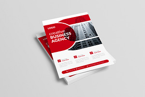 Creative Business Agency Flyer, a Flyer Template by VectStock