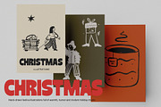 Christmas Vector Illustrations, an Illustration by dicreate (Thumbnail 11 of 12)