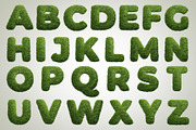 Grass Text 3D Letters Set, an Object Graphic by Kotulsky Mockups (Thumbnail 3 of 6)