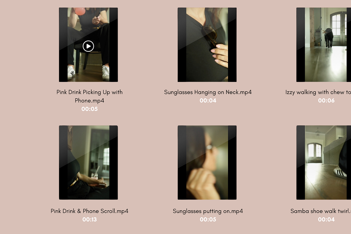 Black Aesthetic 2: 10 Video Clips, a Social Media Template by sociallyswanky (Photo 4 of 5)