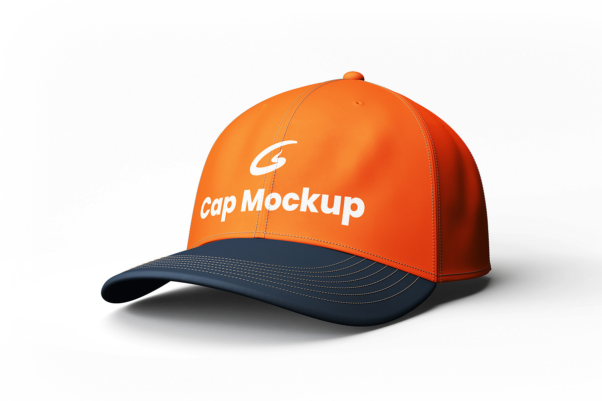 Realistic Polo Caps Mockup, a Hat Mockup by GraphicsPixel (Photo 2 of 3)