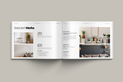 Portfolio Landscape Templates, a Brochure Template by Pixelpick (Thumbnail 4 of 9)