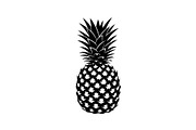 Pineapple Silhouette Vector Bundle, an Illustration by jahid234 (Thumbnail 41 of 51)
