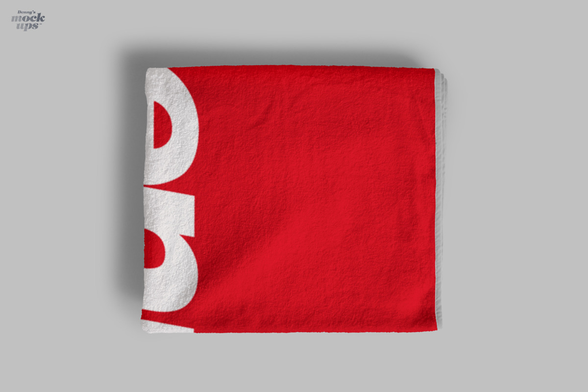 Towel 2 Sizes Mockup, a Household Mockup by Denny's Mock-ups (Photo 10 of 11)
