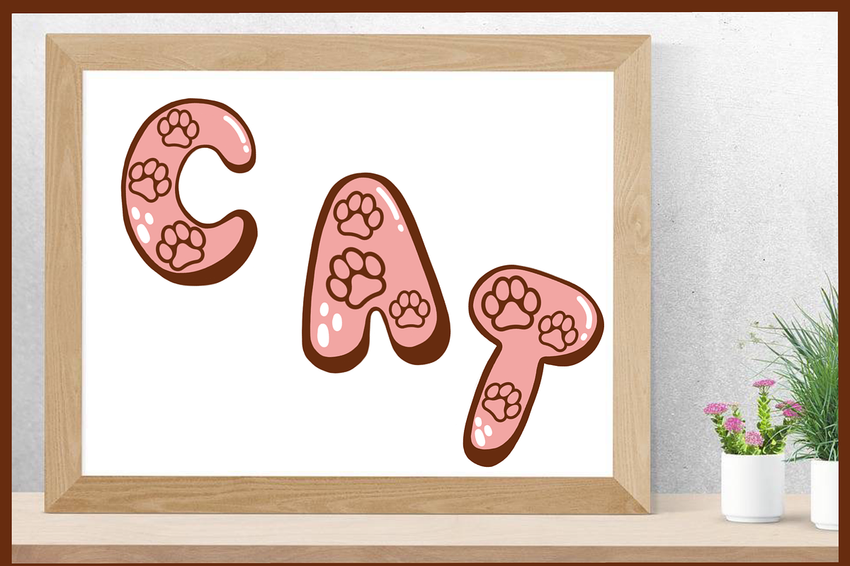 Cutie Pets-PNG fonts, a Symbol Font by It me digital art (Photo 4 of 7)