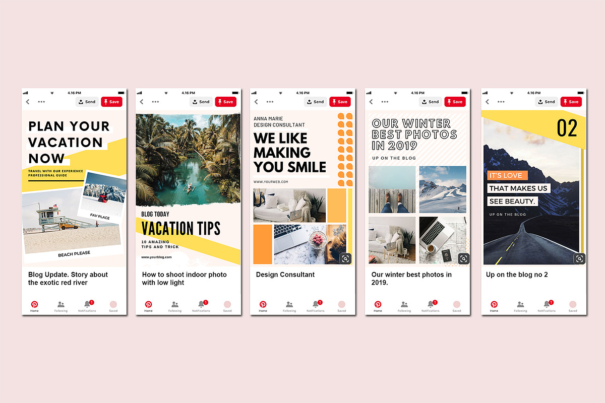 Pinterest Bold, a Social Media Template by Analogi Studio (Photo 9 of 10)