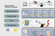 Career Coach IG Carousel Template, a Social Media Template by CreativeTempHub (Thumbnail 1 of 9)