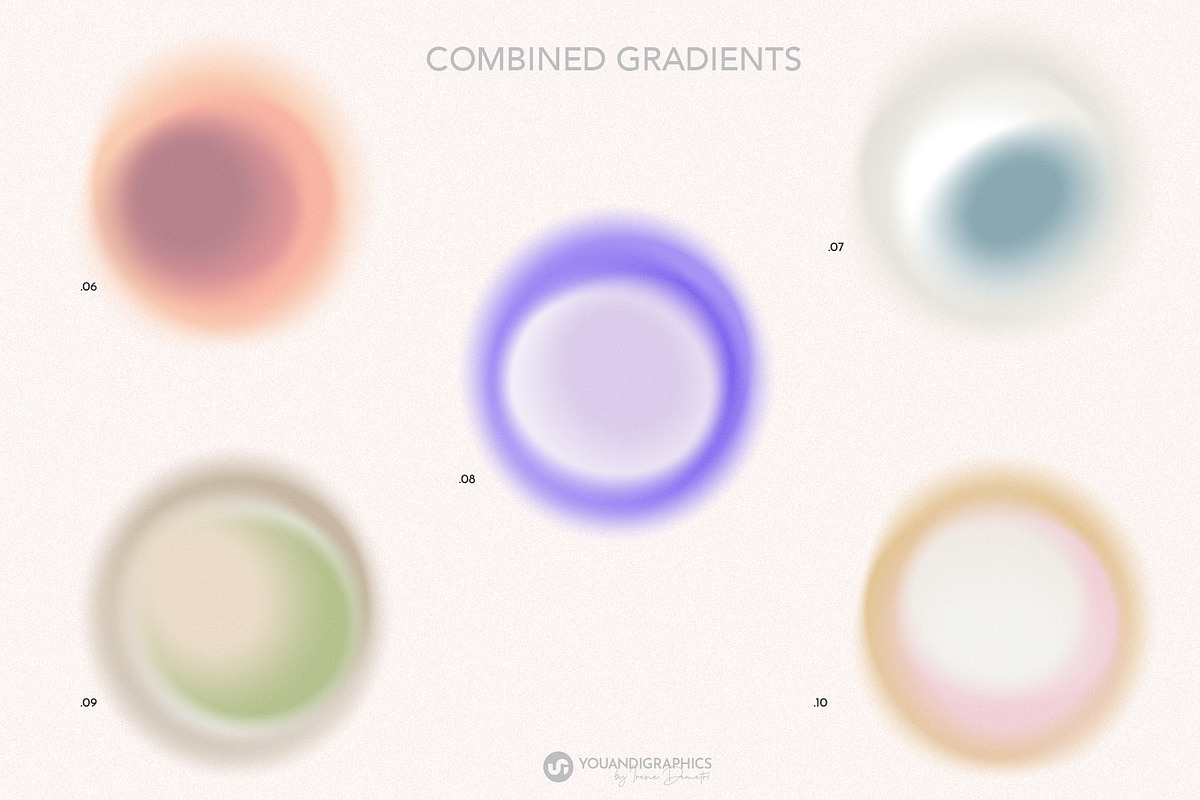 Gradient Orbits - Abstract Elements, a Background Graphic by Youandigraphics (Photo 11 of 13)