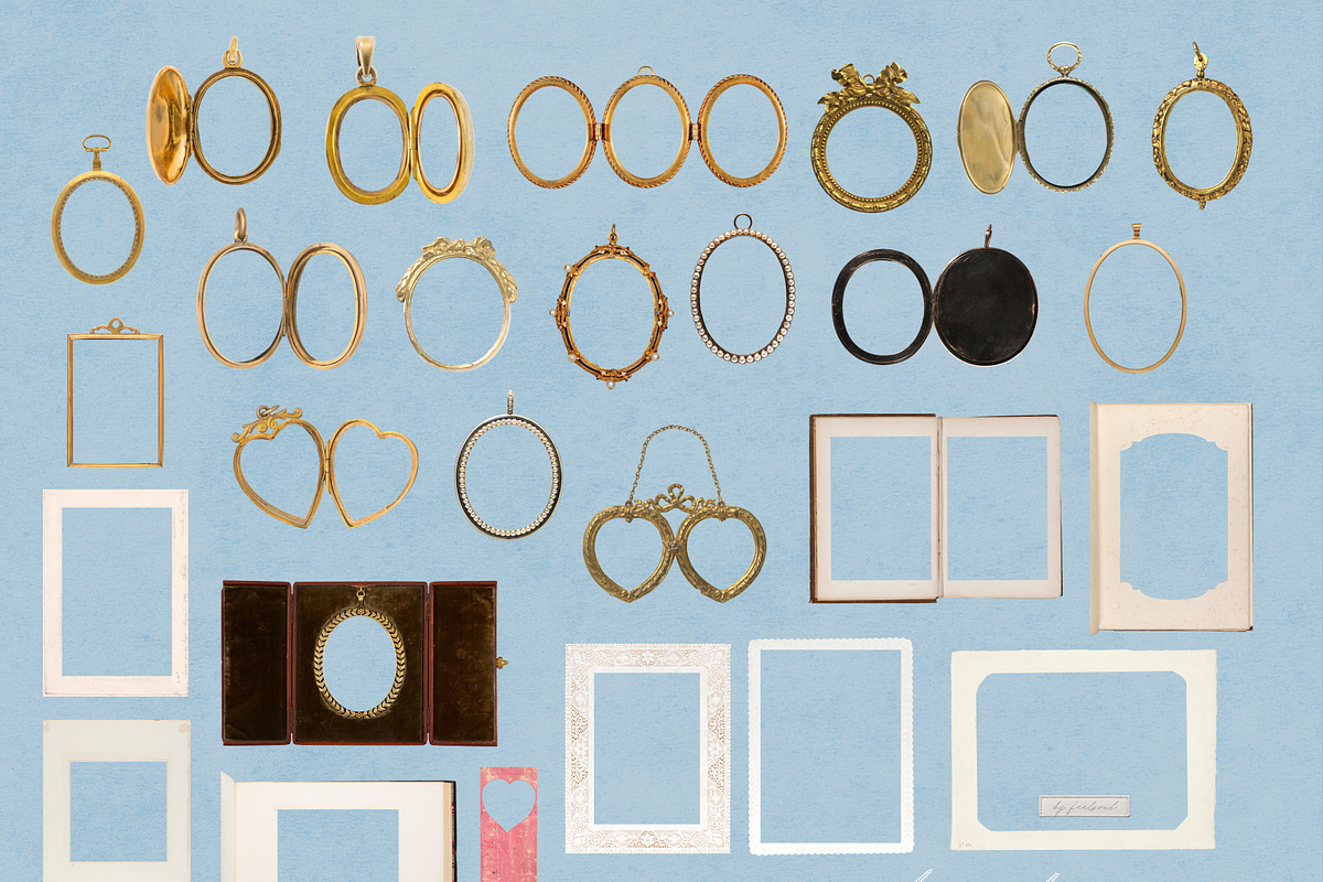 100 Muse Frames Romantic Collection, an Object Graphic by Feelsoul (Photo 9 of 9)
