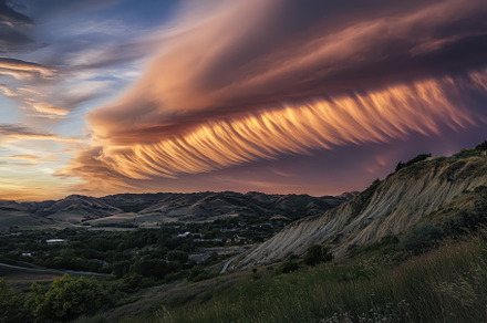 Stunning timelapse of sunset with fl, a Photo by Iftikhar Alam