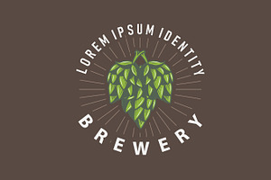 Vintage craft brewery logo design, a Branding & Logo Template by Maylianaw28