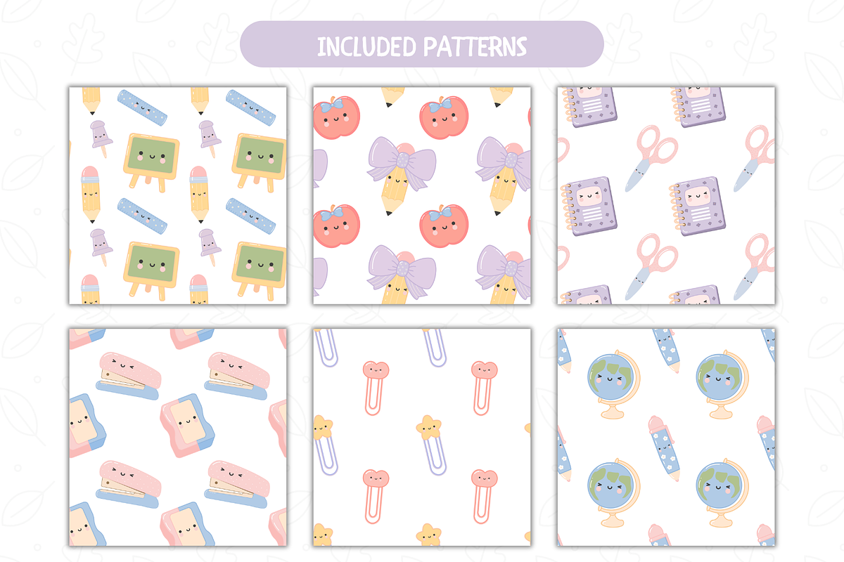 Pastel Back to School Clipart PNG, a Decorative Illustration by TatiMockup (Photo 4 of 5)
