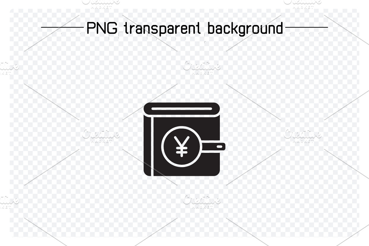 Yuan Money Glyph Icons Set, a Finance Illustration by Designfour (Photo 5 of 7)